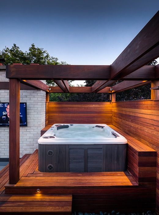 hydropool mini piscina self clean giardino