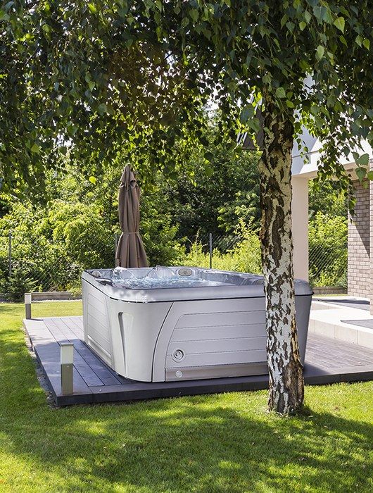 hydropool mini piscina serenity giardino villa