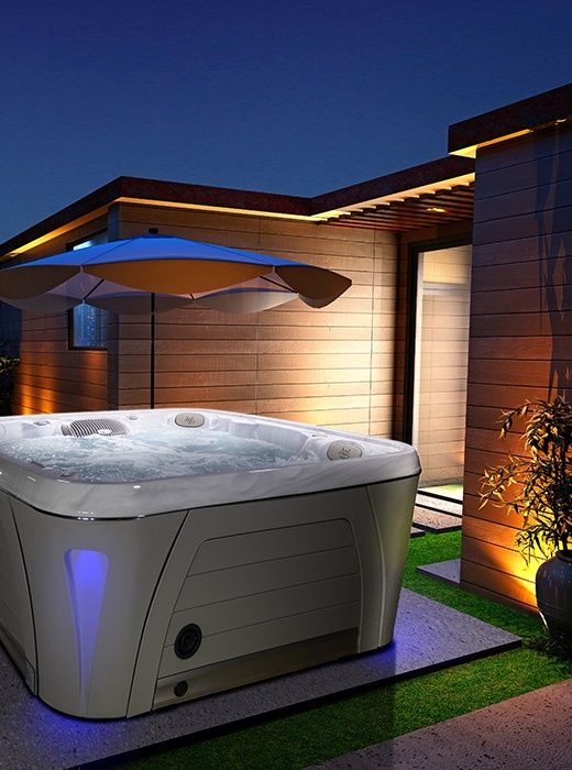 hydropool mini piscina serenity illuminata