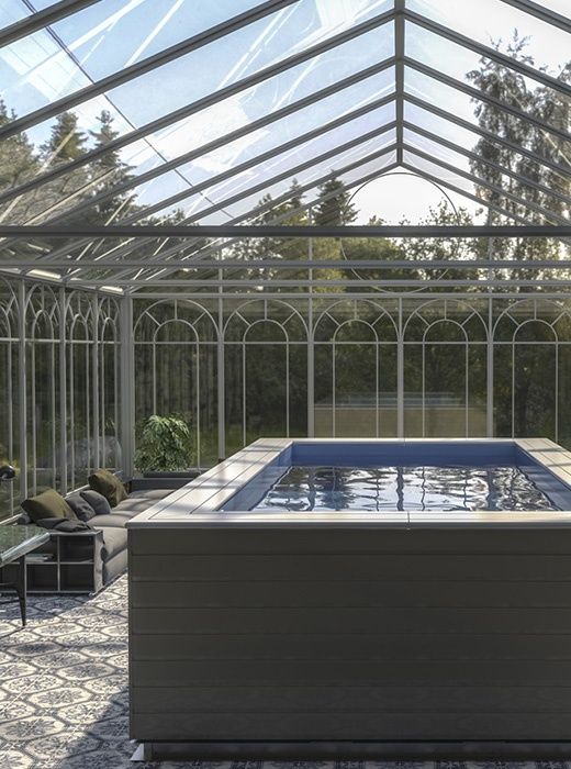 piscina fuori terra esterna